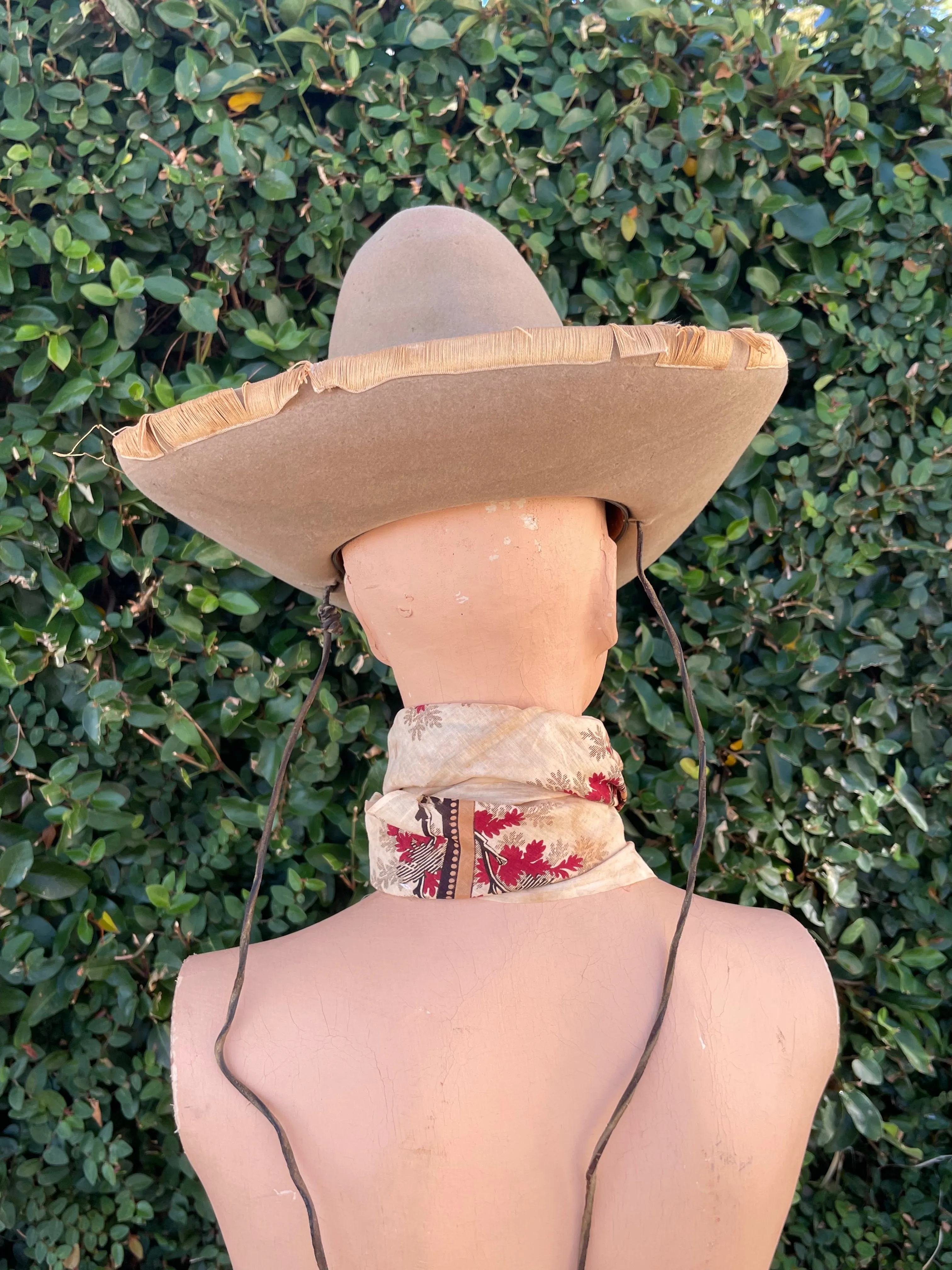 1930s/40s Tom Mix Style "Big Bill" Western Hat