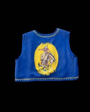 1940s Pendleton Round Up 'Ride 'Em Cowboy' Vest