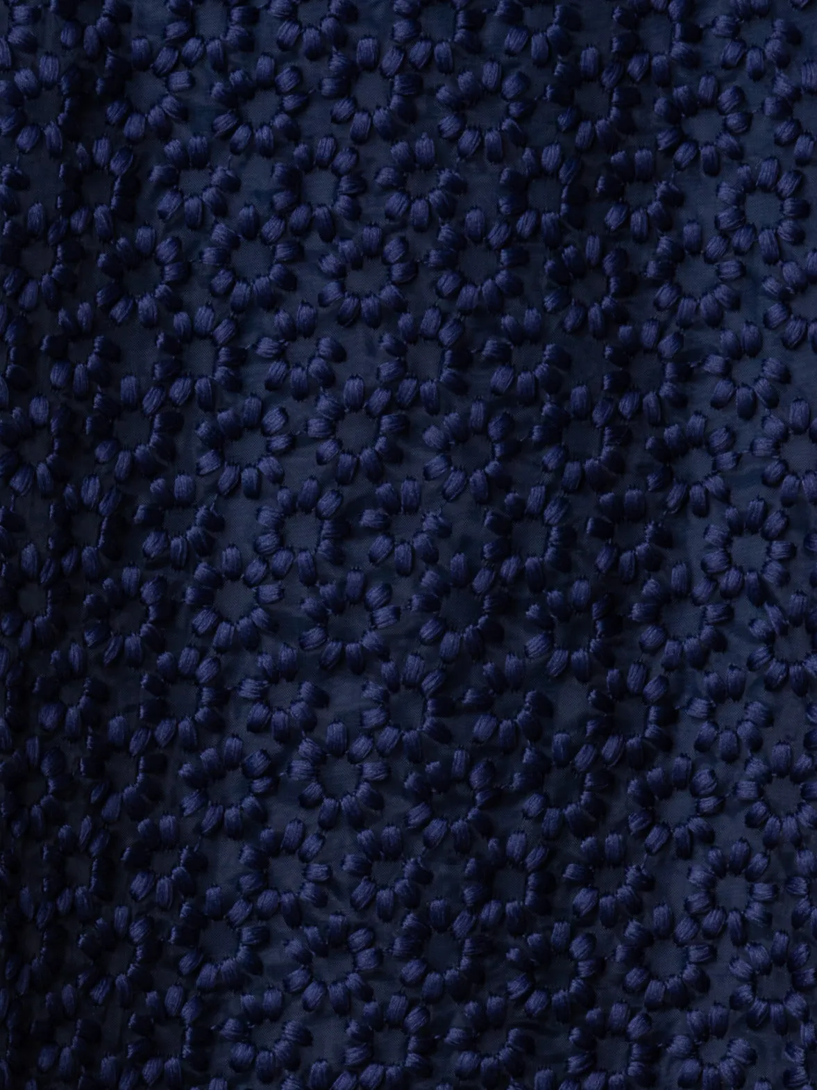A-Line Skirt with St. Gallen Flower Embroidery