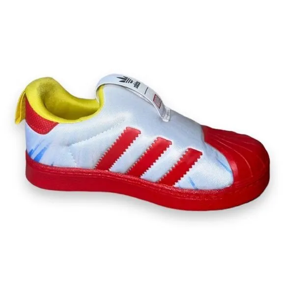 Adidas Marvel x Superstar 360 Slip-on Sneakers Infant Iron Man FX4883 Toddler 8