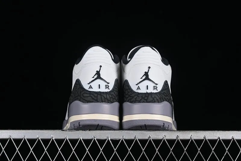 AIR JORDAN 3 RETRO CEMENT GREY WHITE/GREY/BLACK