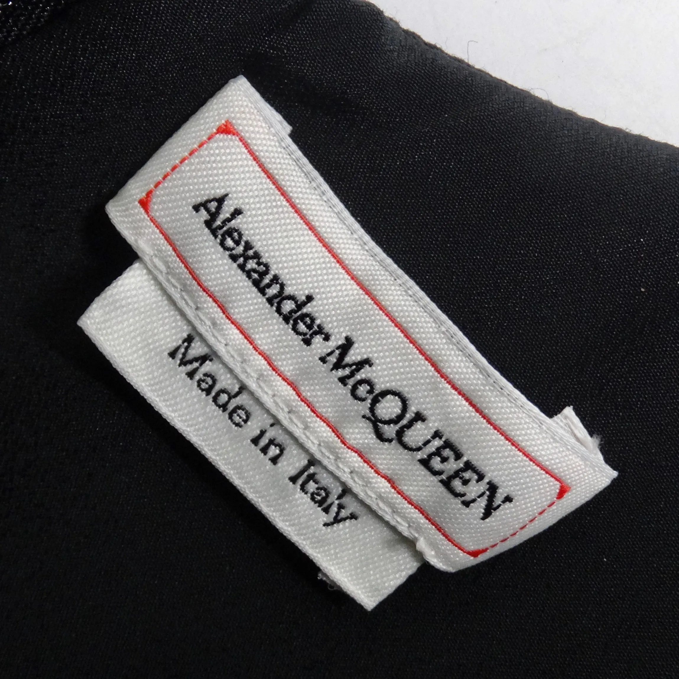 Alexander McQueen Fall 2020 Sheer Gradient Black Maxi Dress