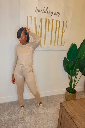 Alma Jogger Set (Ash Mocha)