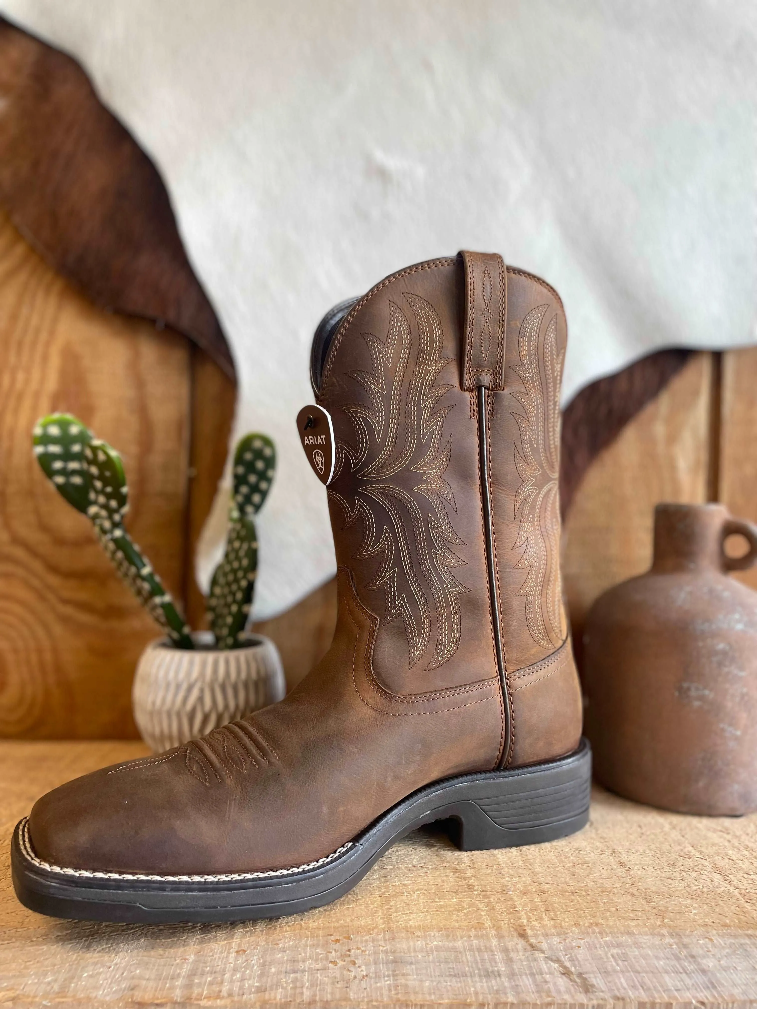 Ariat Mens Hybrid Ranchway Western Boot