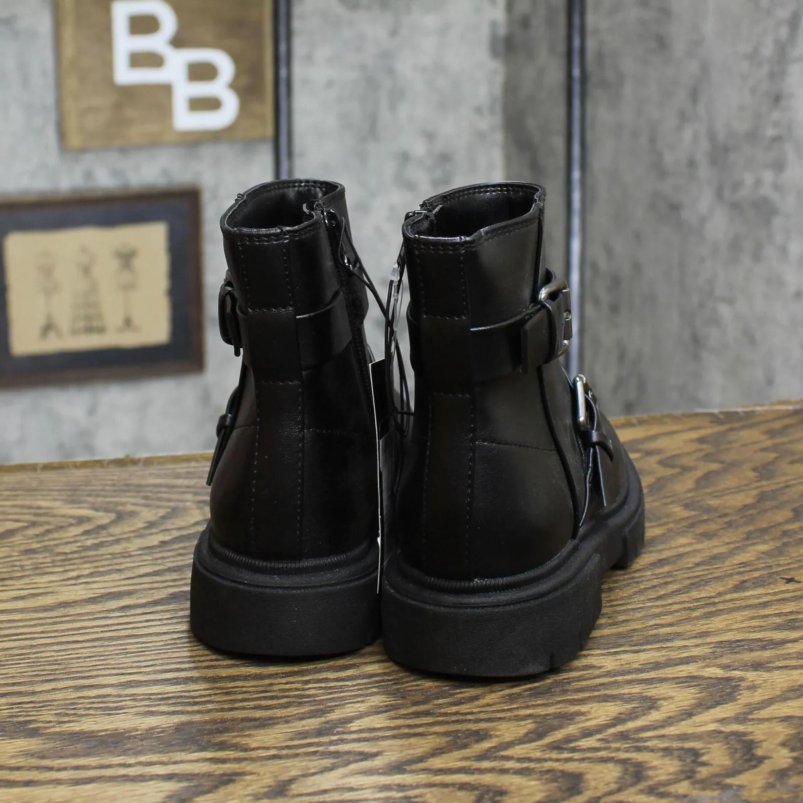 Art Class Girls Cadi Zipper Moto Boots 87831704 Black 1
