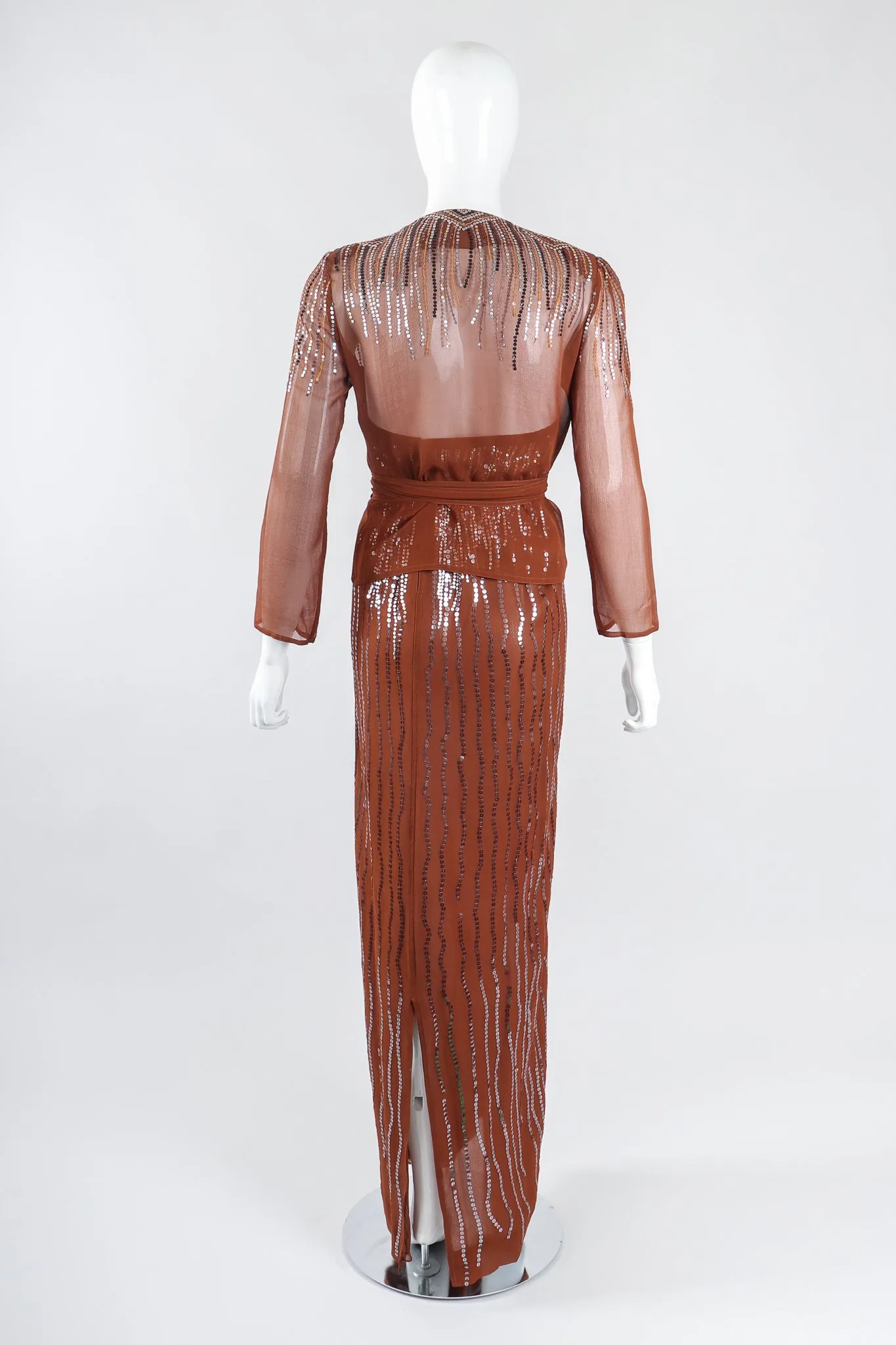 Arturo Herrera Collaboration Chiffon Jacket & Dress Set