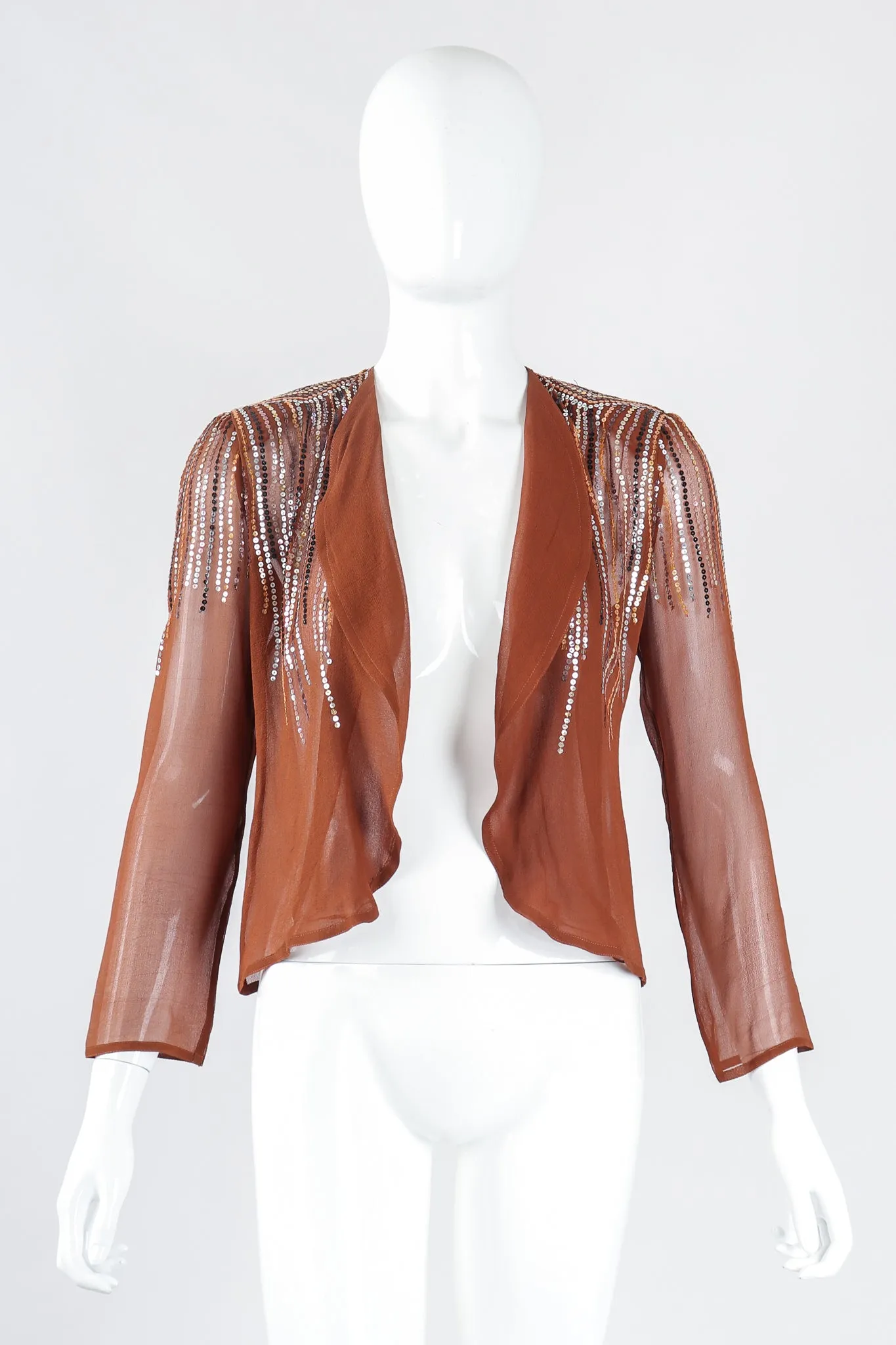 Arturo Herrera Collaboration Chiffon Jacket & Dress Set