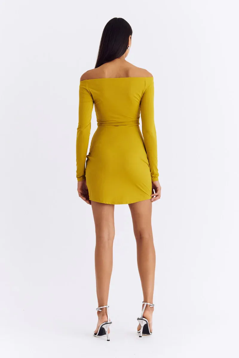 AUGUSTE OFF SHOULDER MINI DRESS