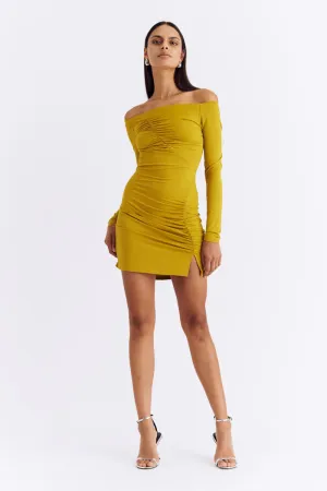 AUGUSTE OFF SHOULDER MINI DRESS