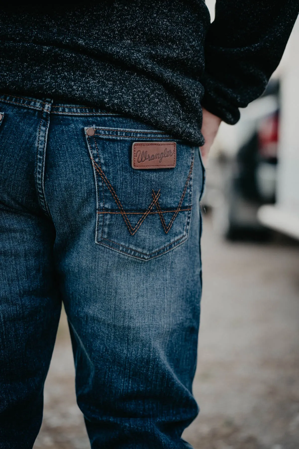 'Austin' Men's Retro Wrangler Slim Straight Jeans