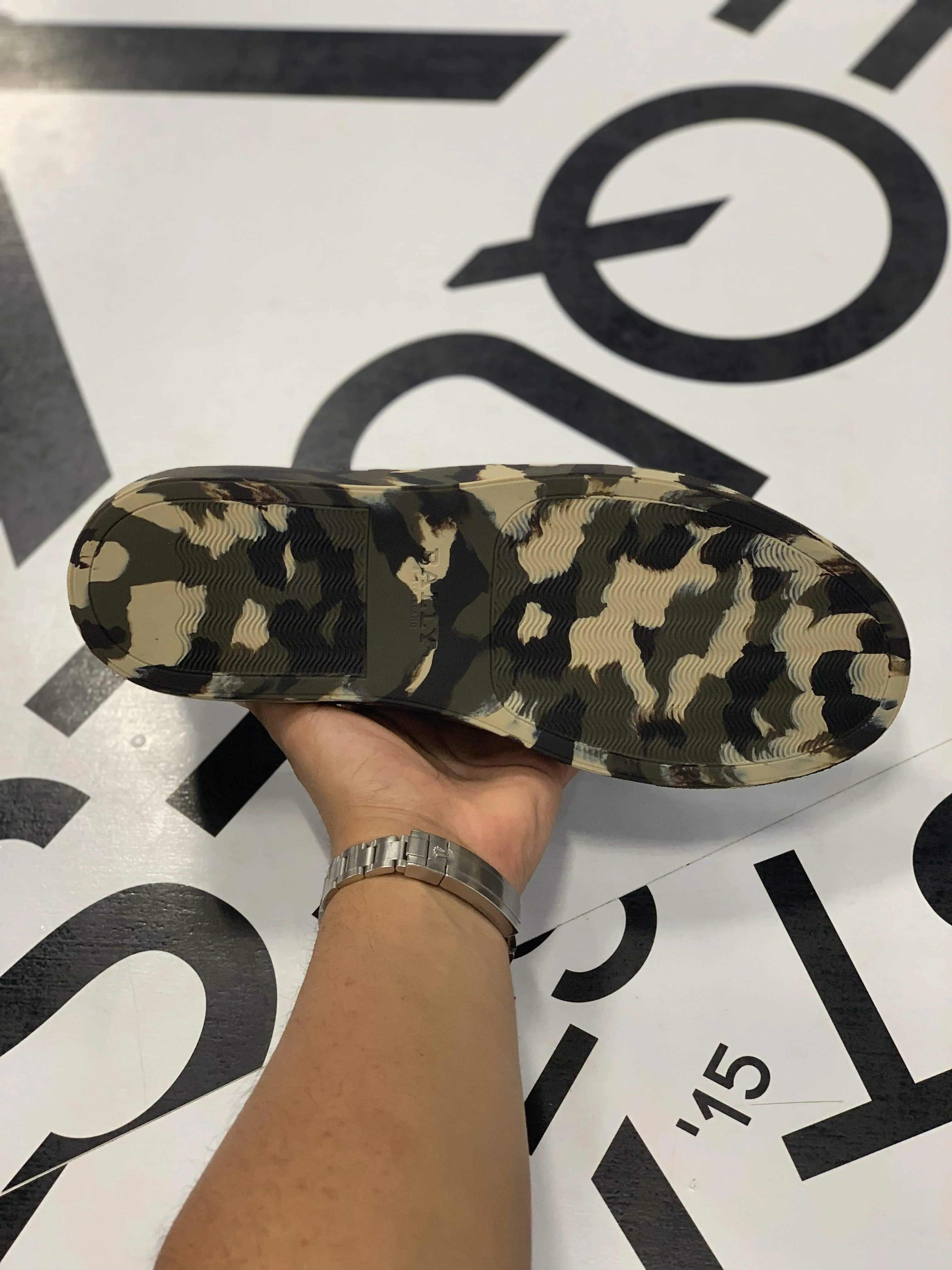 Bally Slip On “Camo”