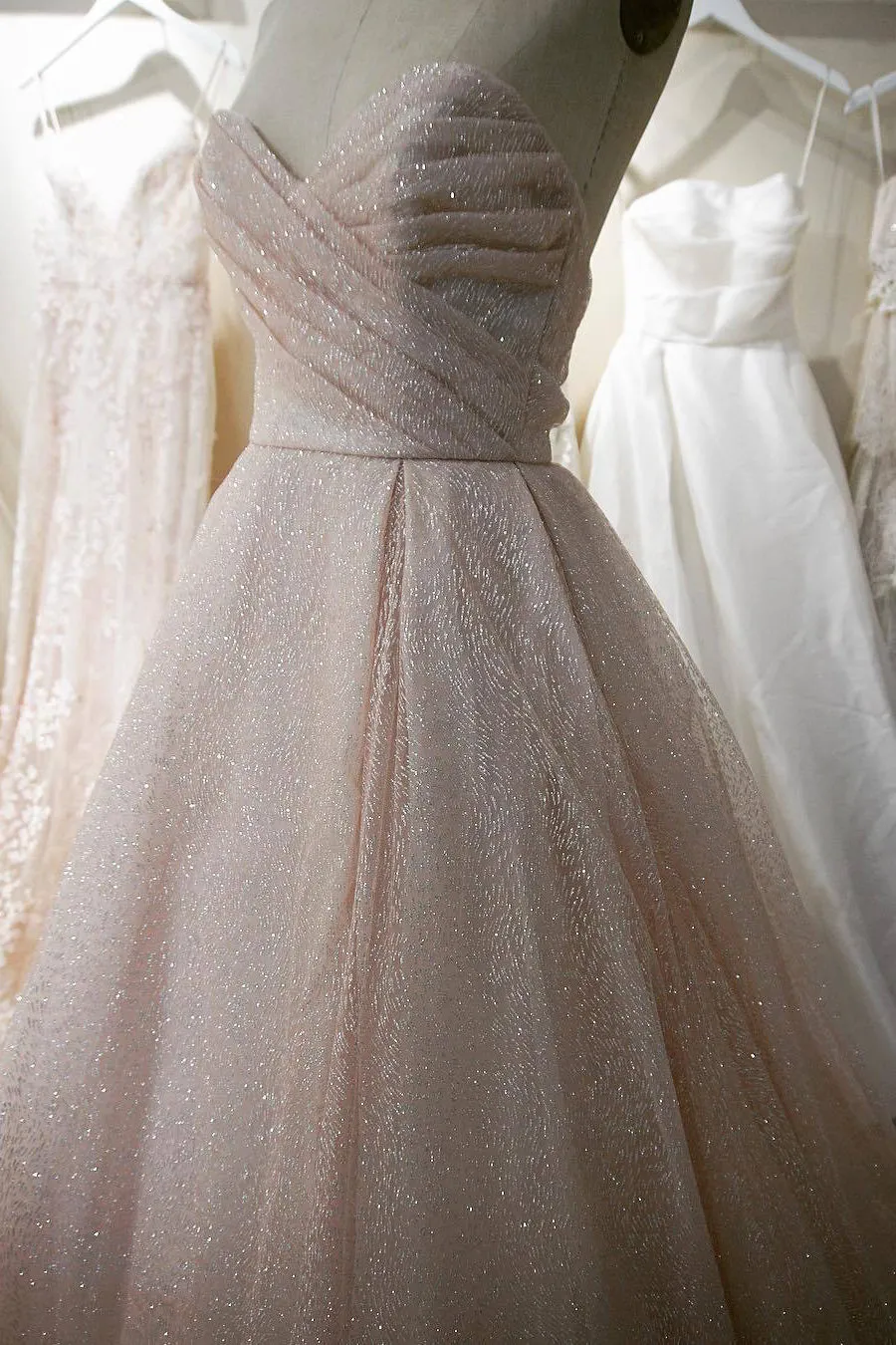Beautiful Prom Dresses Sweetheart Long Sparkly Charming Prom Dress Evening Dress OHC449