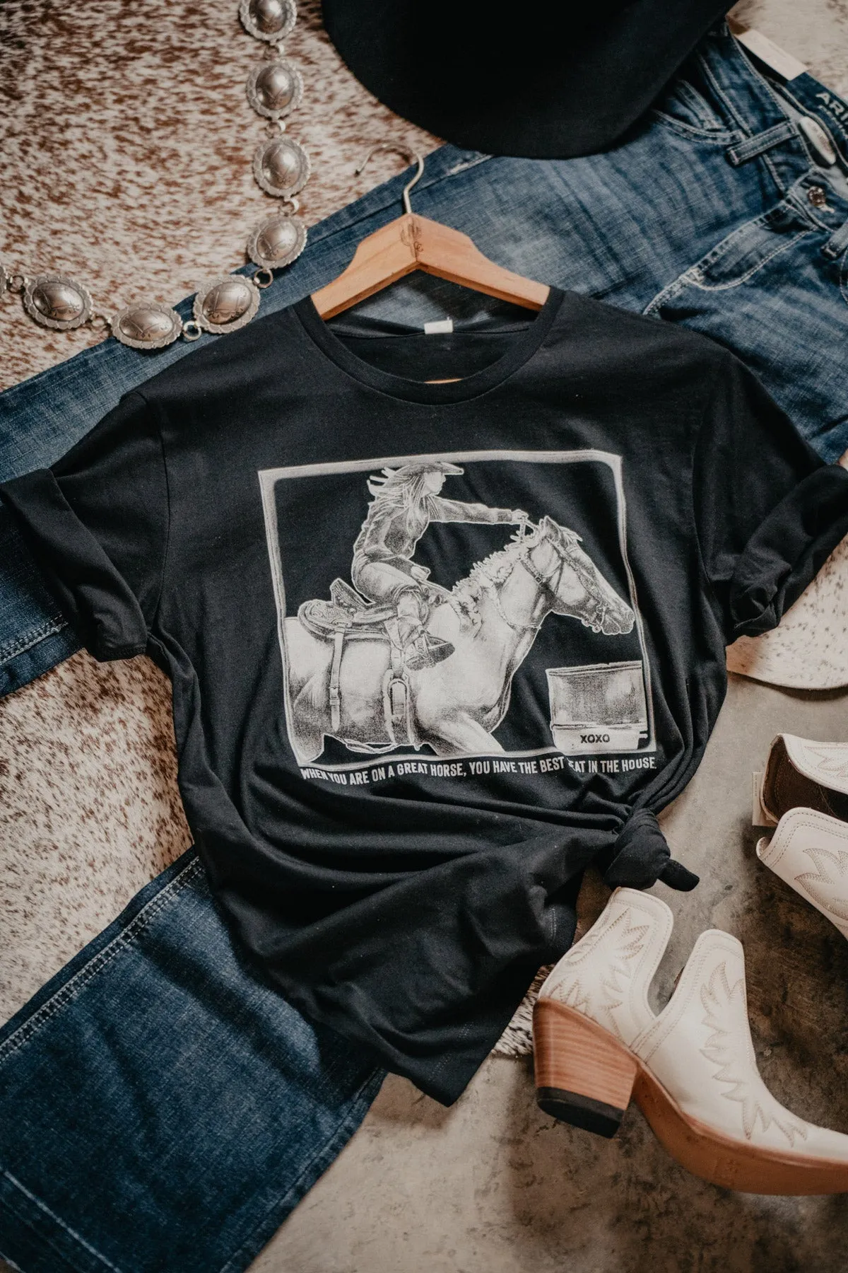 'Best Seat in the House' Graphic T (1 XL & 1 XXL)