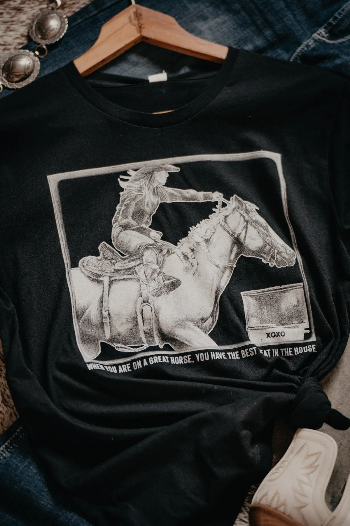 'Best Seat in the House' Graphic T (1 XL & 1 XXL)