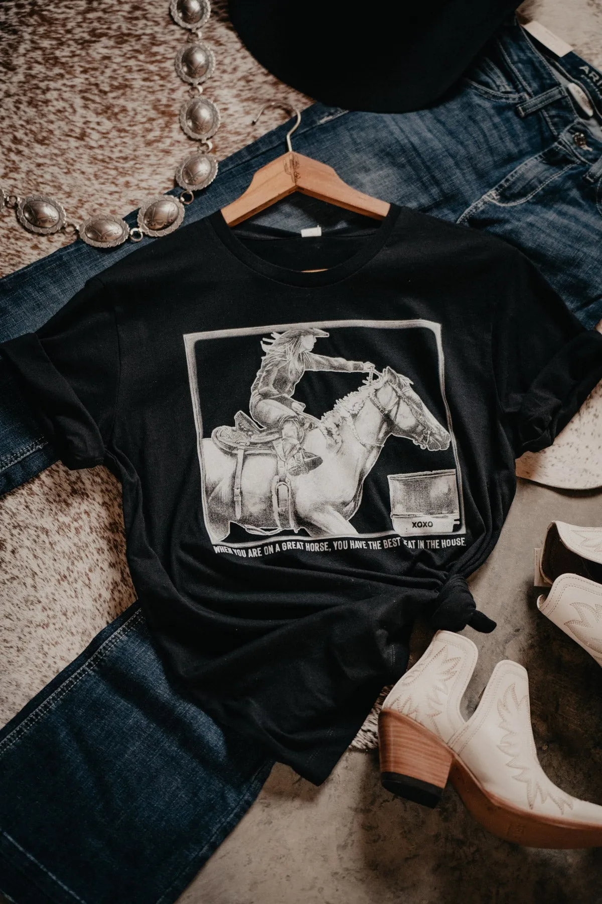 'Best Seat in the House' Graphic T (1 XL & 1 XXL)