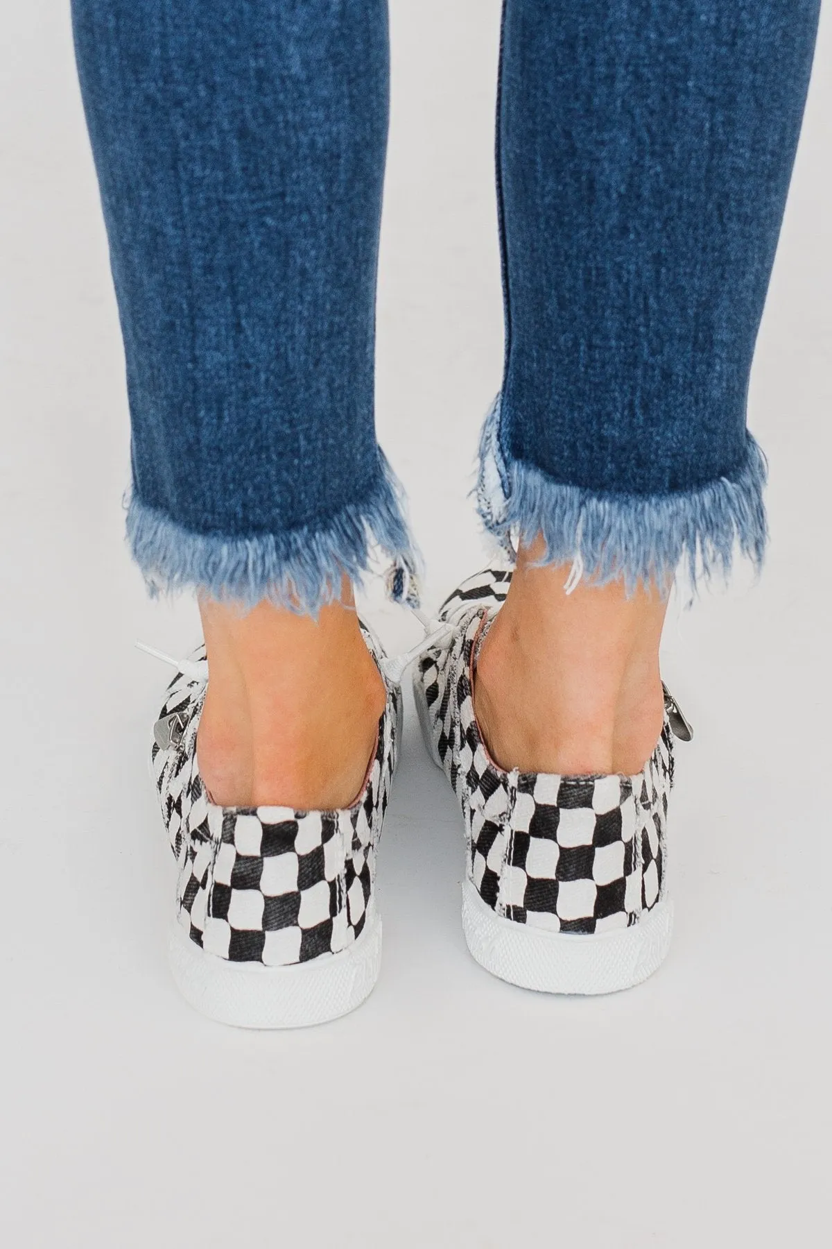 Blowfish Fruit- Off White Munky Check Print