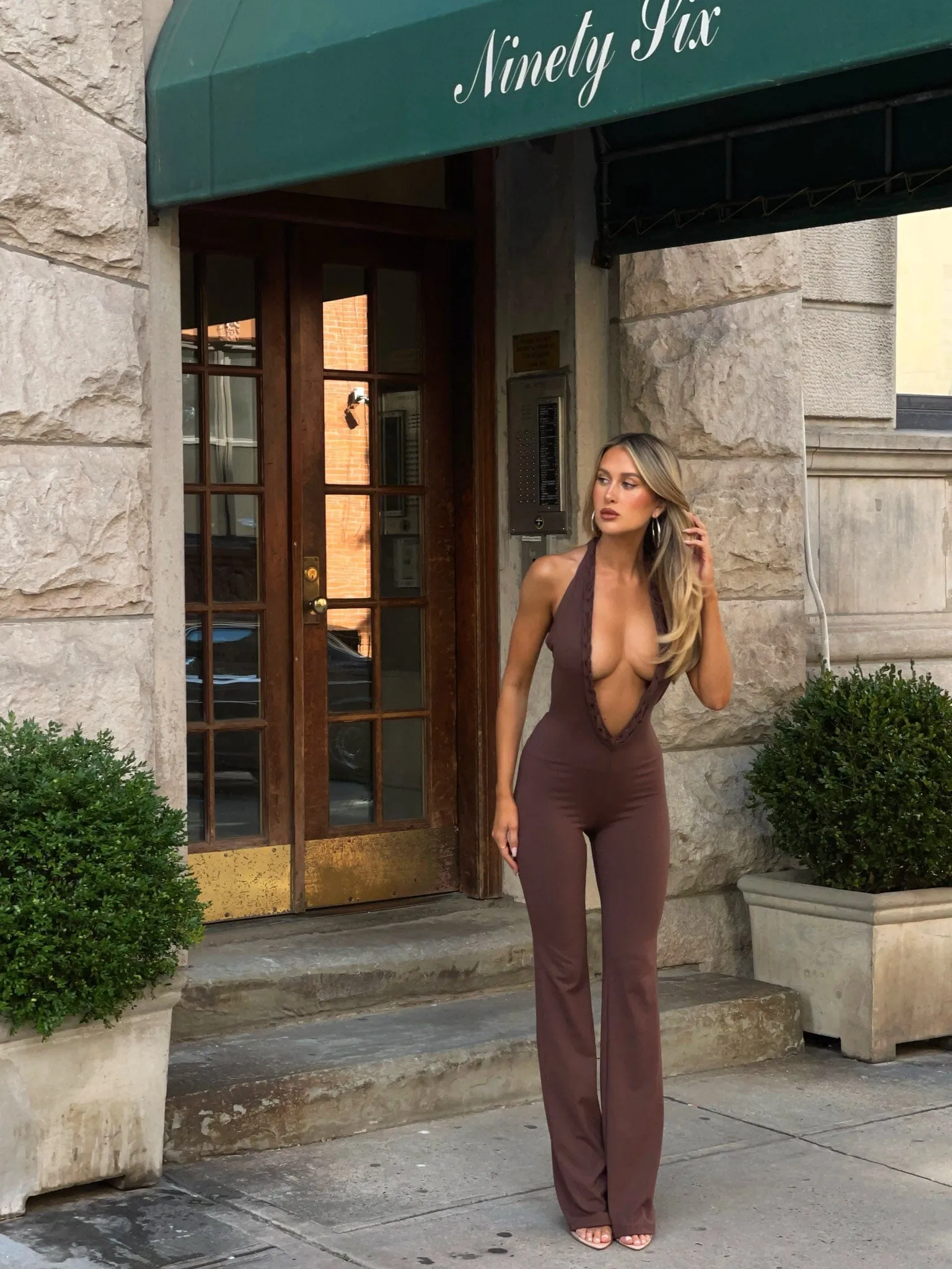 BLUEBELL JUMPSUIT CHOCOLATE