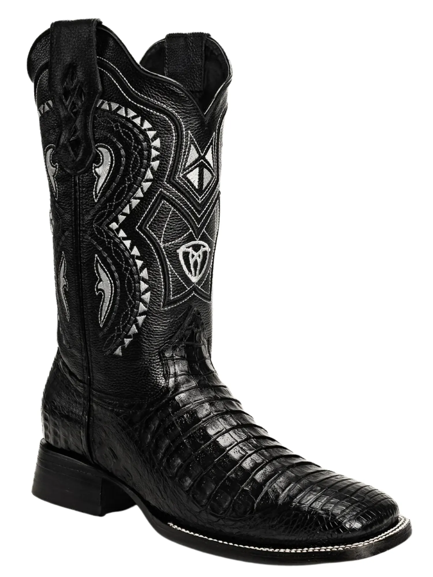 Botas Vaqueras Rodeo Exoticas de Caiman Original para Hombre 'Joe Boots' - ID: 706NE