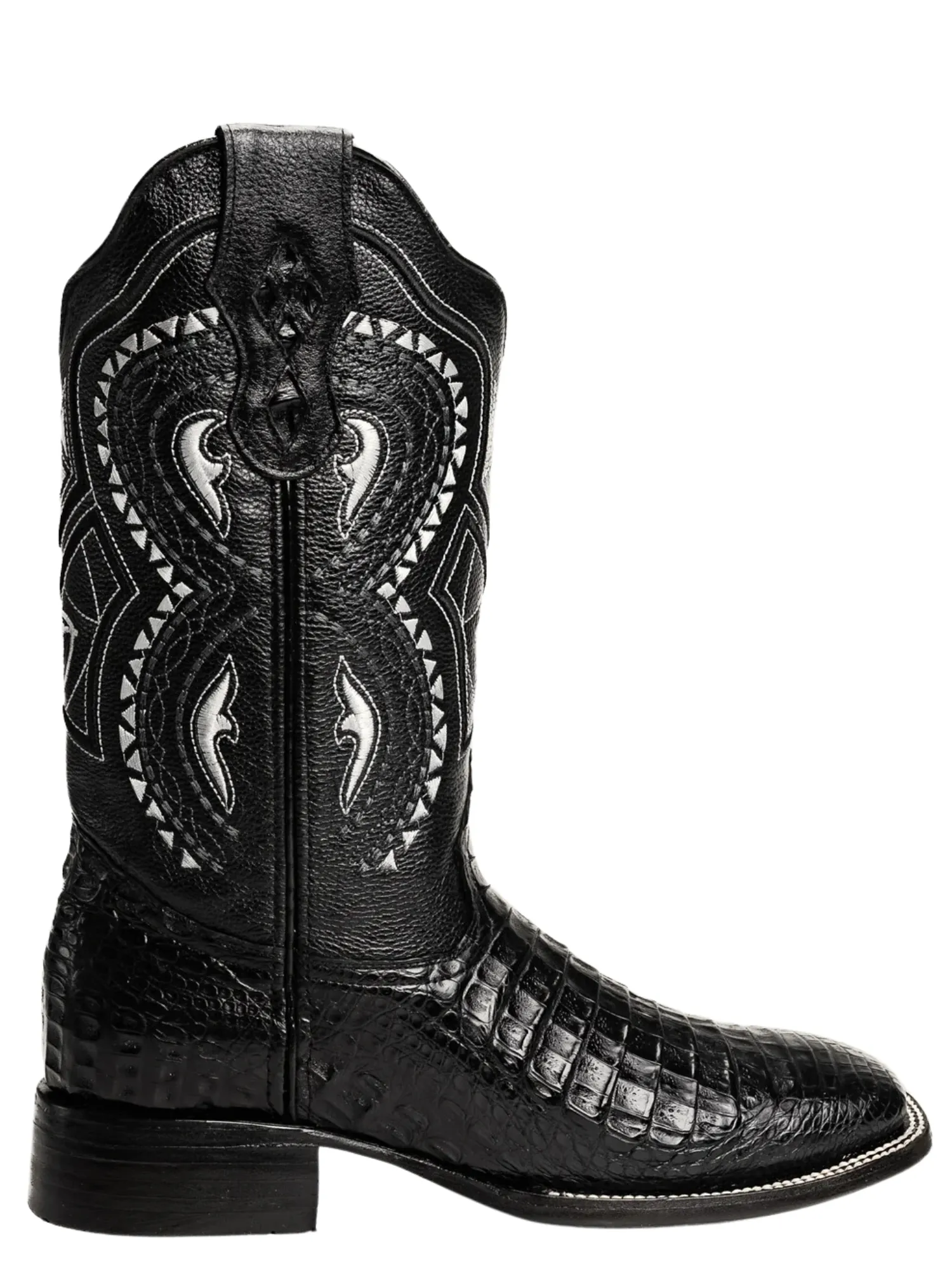 Botas Vaqueras Rodeo Exoticas de Caiman Original para Hombre 'Joe Boots' - ID: 706NE