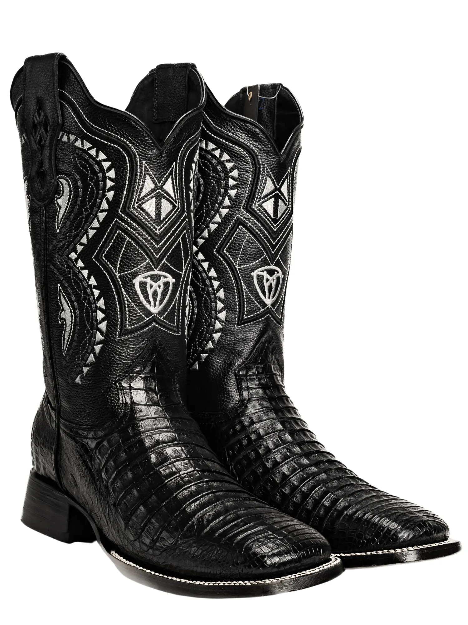 Botas Vaqueras Rodeo Exoticas de Caiman Original para Hombre 'Joe Boots' - ID: 706NE