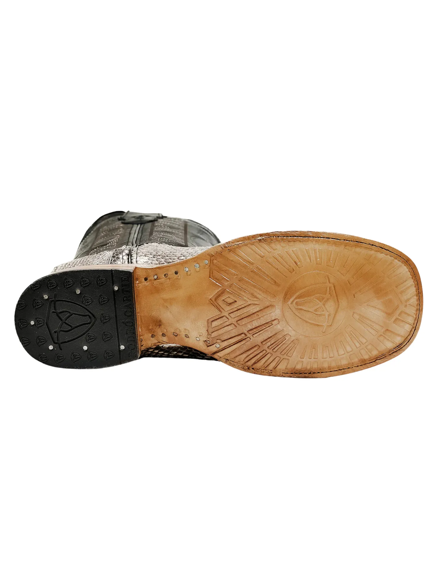 Botas Vaqueras Rodeo Exoticas de Python Original para Hombre 'Rodeo Cartie' - ID: RC-PYT-NA