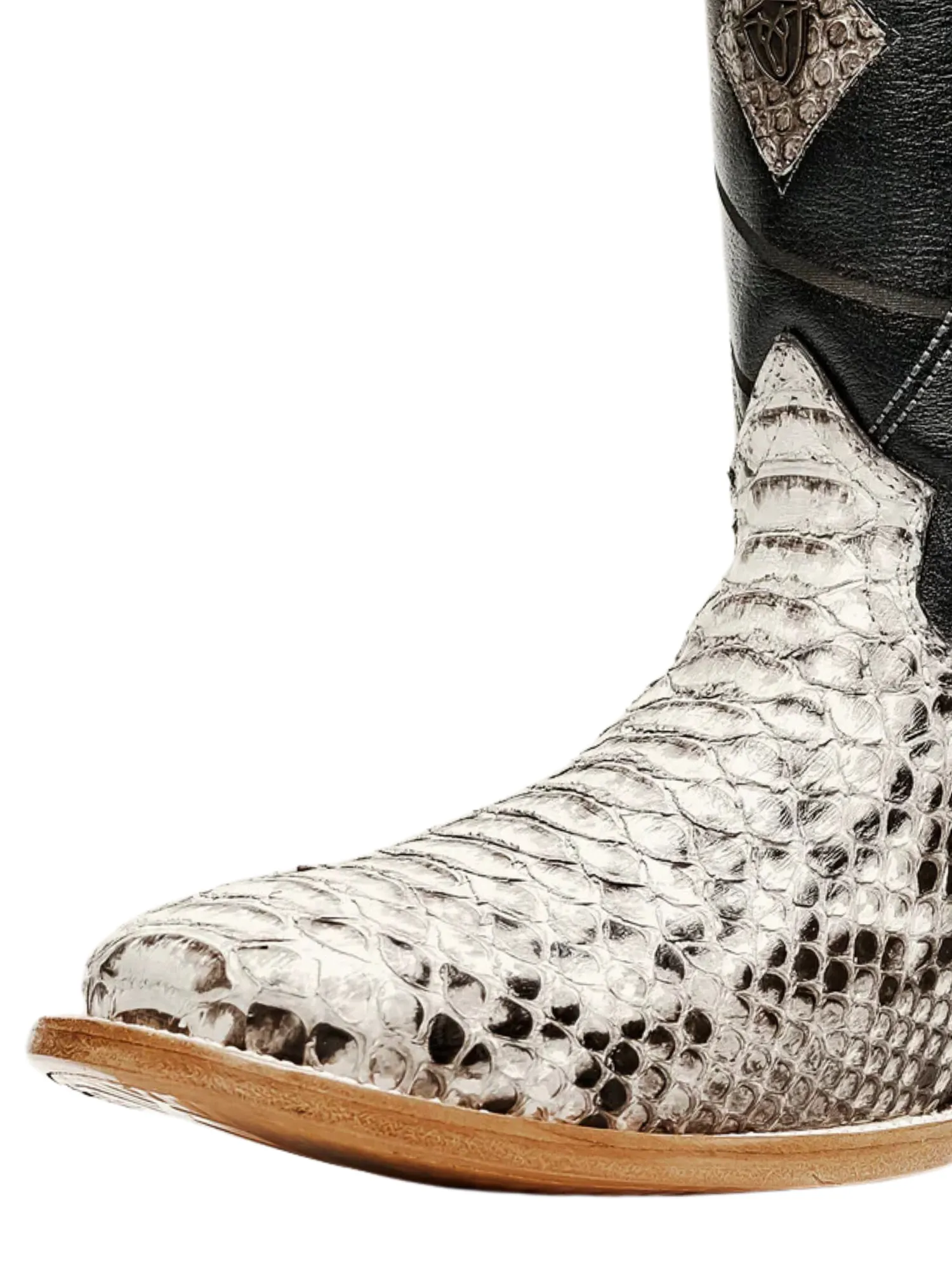 Botas Vaqueras Rodeo Exoticas de Python Original para Hombre 'Rodeo Cartie' - ID: RC-PYT-NA
