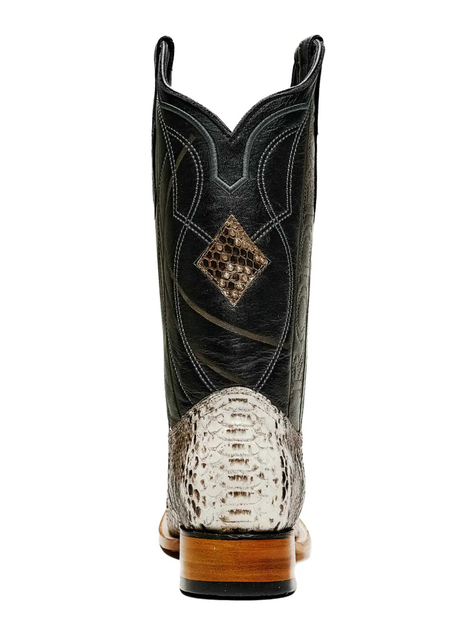 Botas Vaqueras Rodeo Exoticas de Python Original para Hombre 'Rodeo Cartie' - ID: RC-PYT-NA