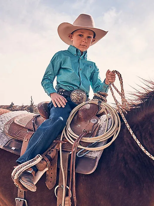 BOY'S PREWASHED COWBOY CUT® ORIGINAL FIT JEAN IN PREWASHED INDIGO | 13mwzbp