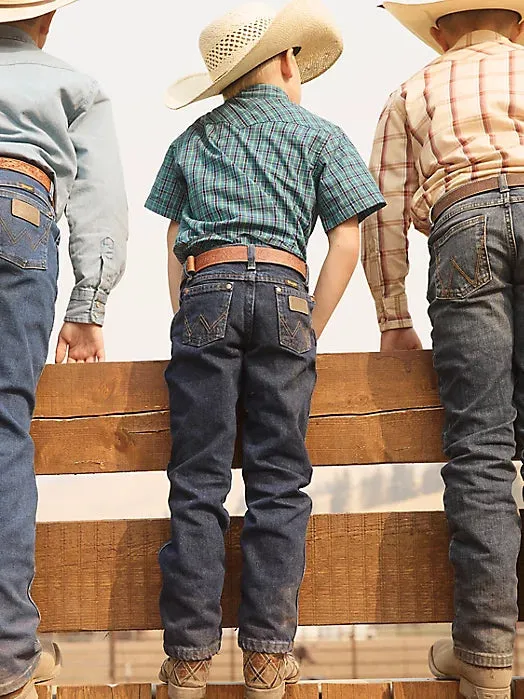 BOY'S PREWASHED COWBOY CUT® ORIGINAL FIT JEAN IN PREWASHED INDIGO | 13mwzbp