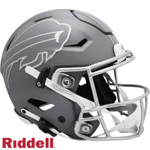 Buffalo Bills Helmet Riddell Authentic Full Size SpeedFlex Style Slate Alternate