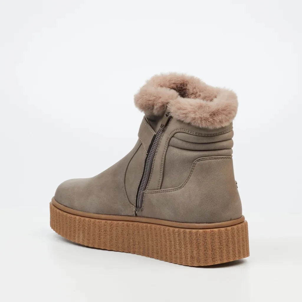 Butterfly Feet Hollis 2 Ankle Boot - Grey