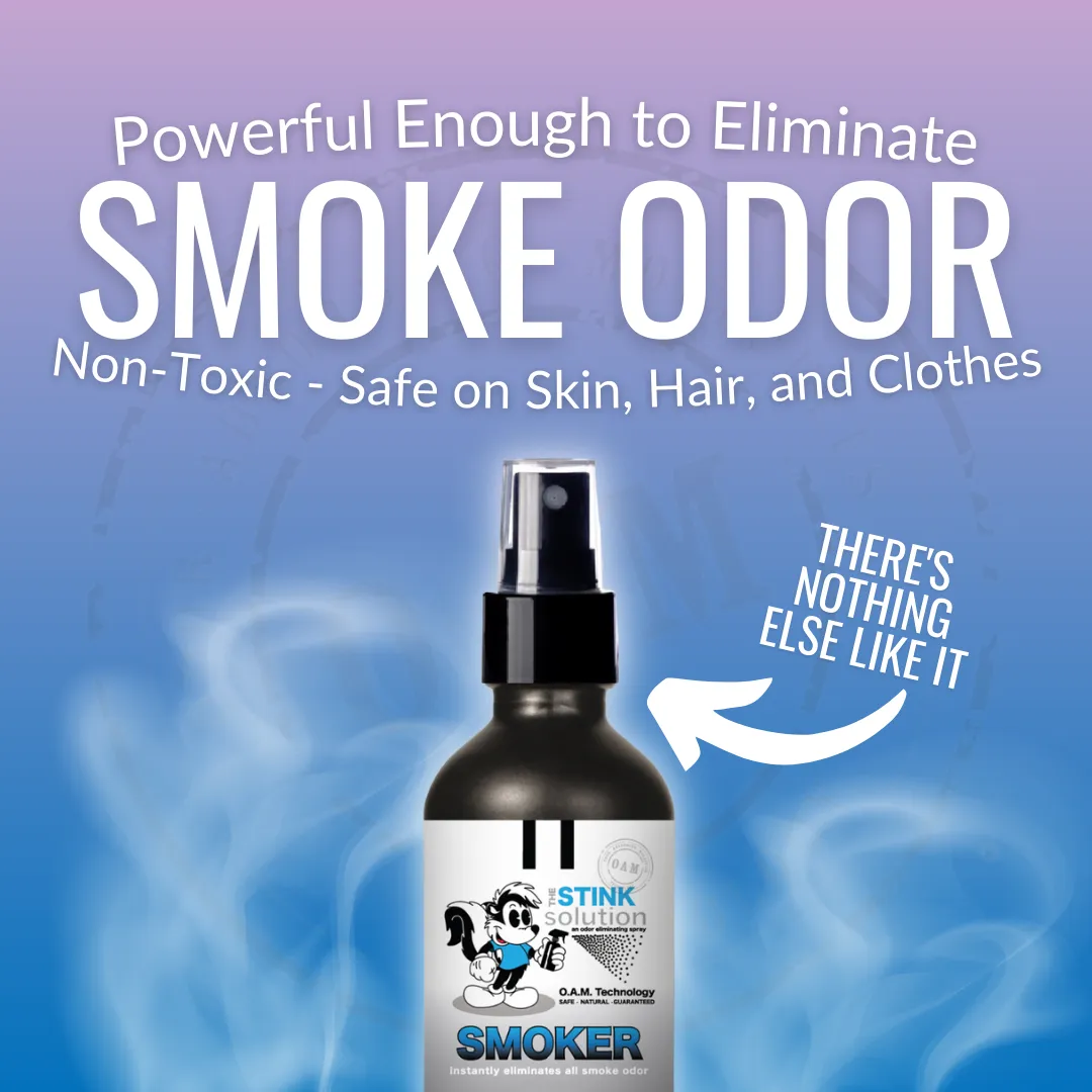 Buy 2 Get 1 FREE - Two Smoke Odor Eliminating Sprays (Bamboo Teak)   One For Any Odor Eliminating Spray (Tranquility) 16 oz