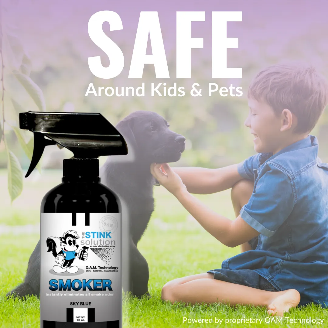 Buy 2 Get 1 FREE - Two Smoke Odor Eliminating Sprays (Bamboo Teak)   One For Any Odor Eliminating Spray (Tranquility) 16 oz
