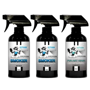 Buy 2 Get 1 FREE - Two Smoke Odor Eliminating Sprays (Sky Blue)   One For Any Odor Eliminating Spray (Tranquility) 16 oz