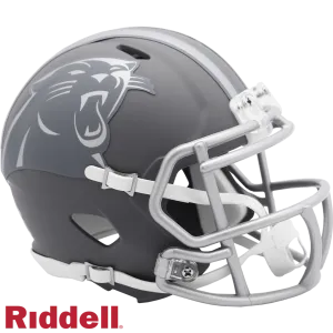 Carolina Panthers Helmet Riddell Replica Mini Speed Style Slate Alternate