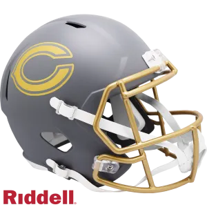 Chicago Bears Helmet Riddell Replica Full Size Speed Style Slate Alternate