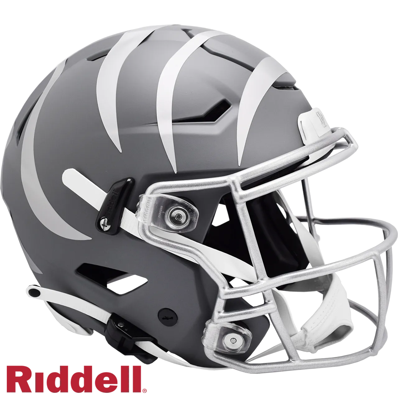 Cincinnati Bengals Helmet Riddell Authentic Full Size SpeedFlex Style Slate Alternate