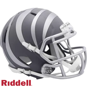 Cincinnati Bengals Helmet Riddell Replica Mini Speed Style Slate Alternate