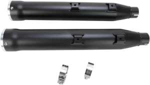 Cobra 6053B 3in. Slip-On Muffler with RacePro Tips - Black