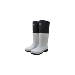 Commercial working boots foldable tall 16" height white,  size 6,7,8,9,10,11,12,13