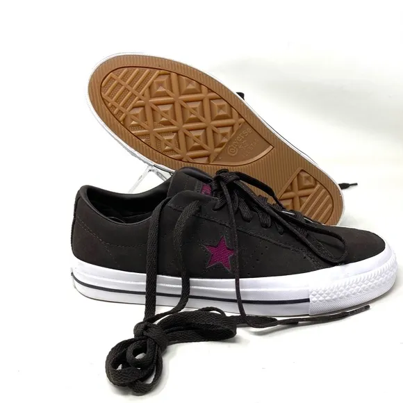 Converse CONS One Star Pro OX Low Top Suede Brown Men’s Size Sneakers A01249C