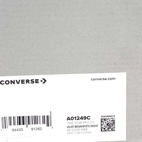 Converse CONS One Star Pro OX Low Top Suede Brown Men’s Size Sneakers A01249C