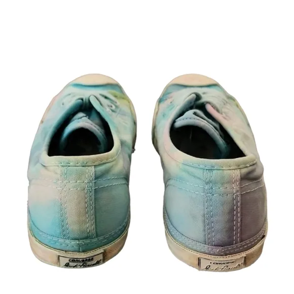 Converse Jack Purcell Mermaid Tie Dye Sneakers Womens 7 Men 5 Custom RARE OAK