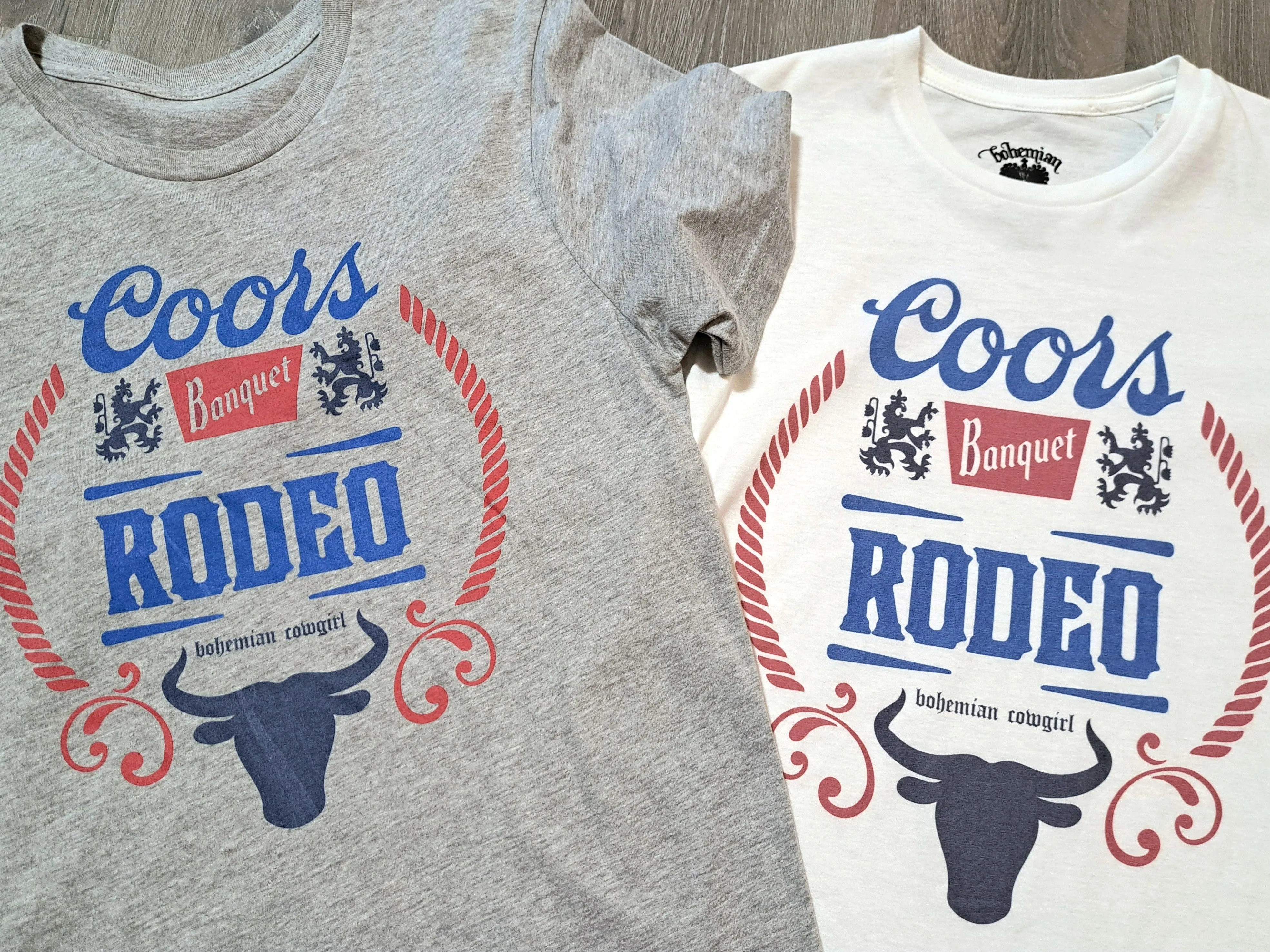 Coors Banquet Rodeo T-Shirt - WS