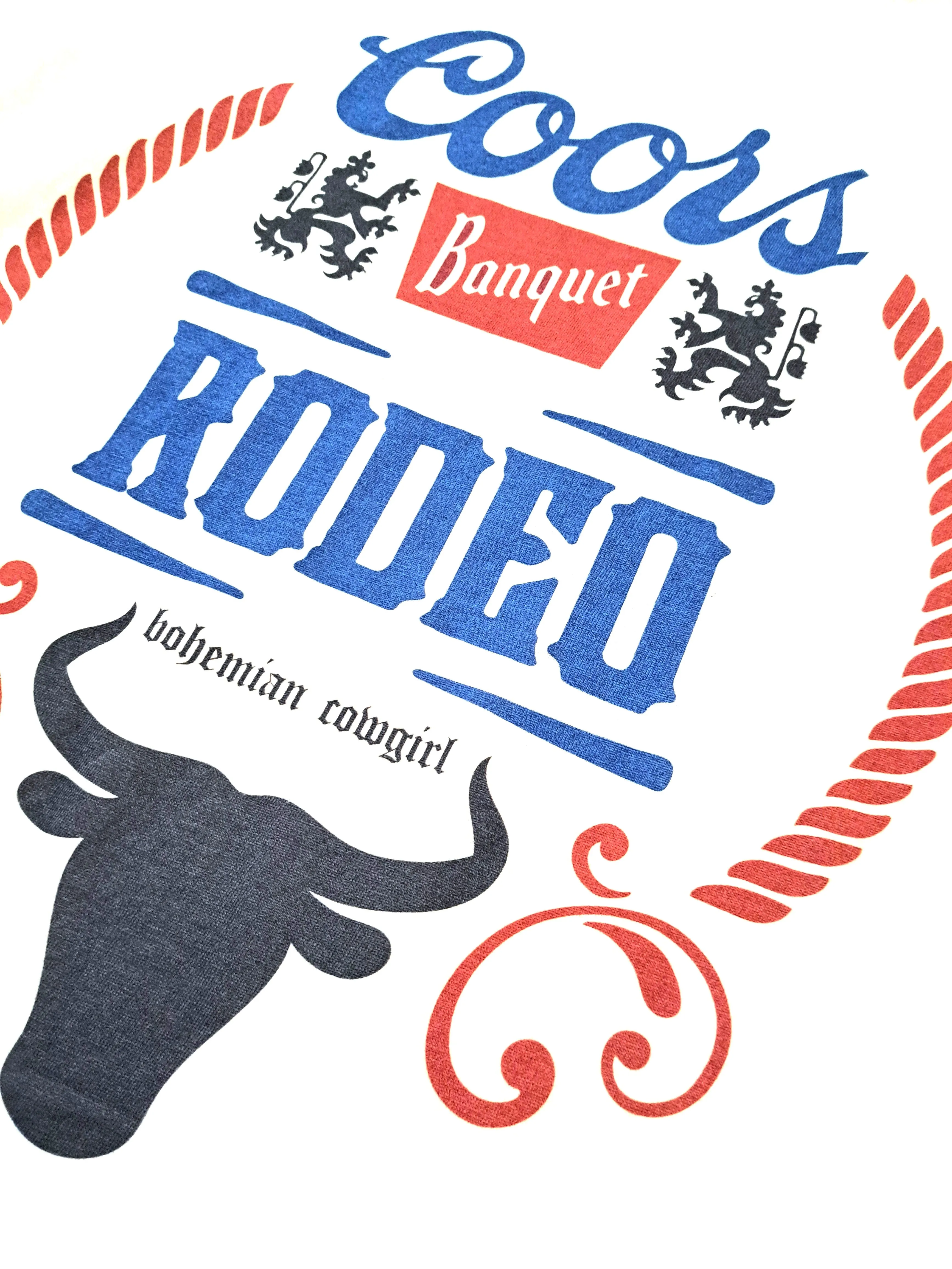 Coors Banquet Rodeo T-Shirt - WS