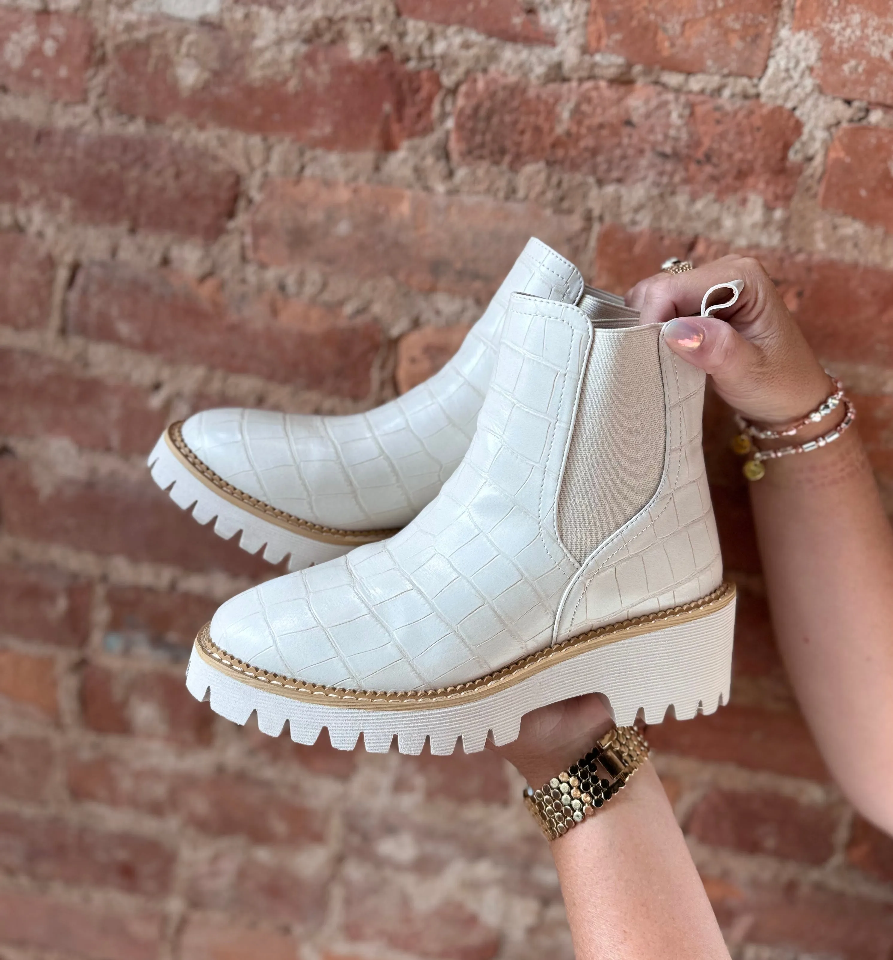 Corky's Whatever Ivory Boots