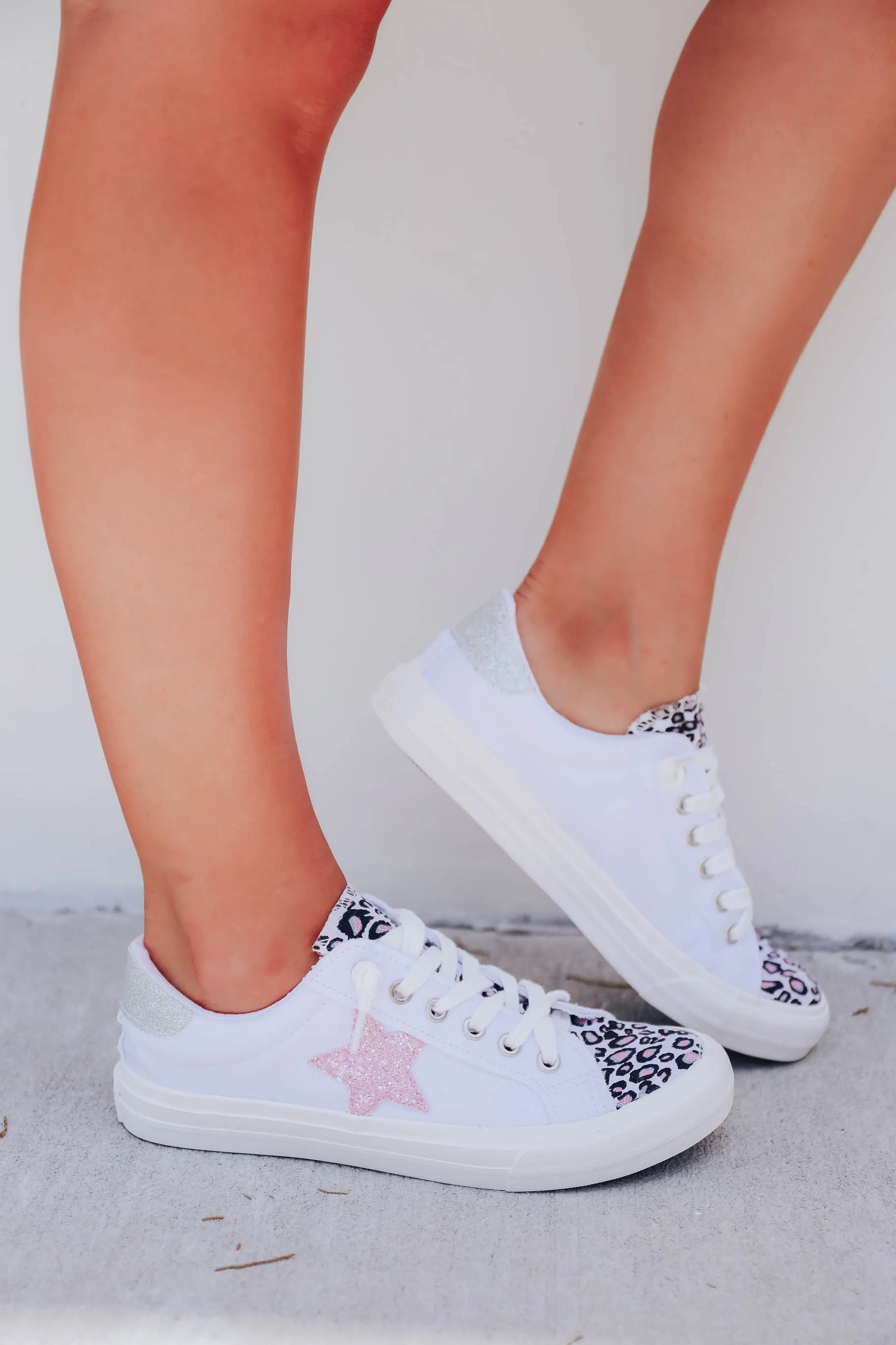 Cosmic Sneakers by Very G - Pink and Silver