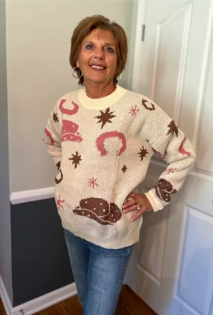 Cowboy Hat Pullover