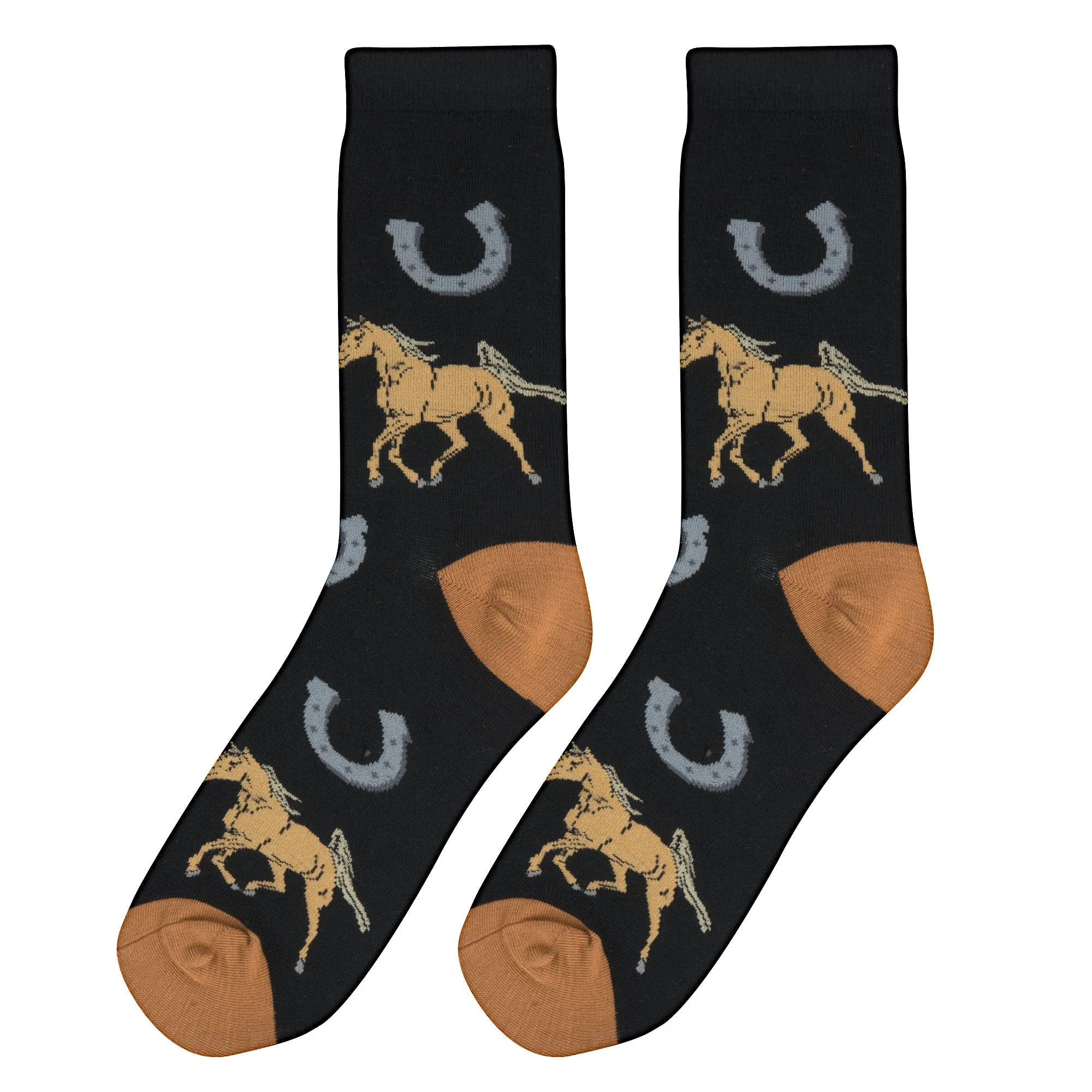 Crazy Socks - Womens Crew - Horses | Stuffology Boutique