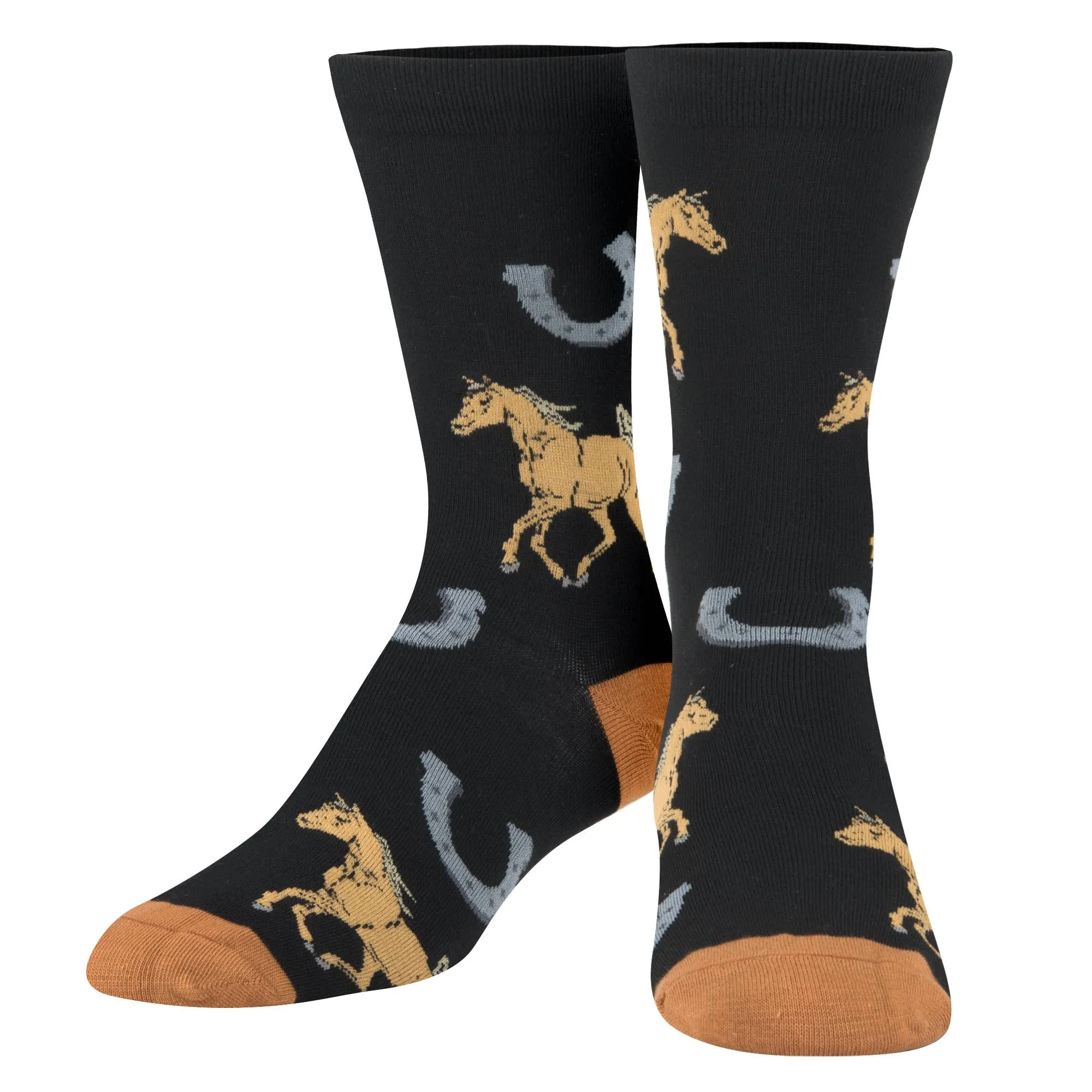 Crazy Socks - Womens Crew - Horses | Stuffology Boutique